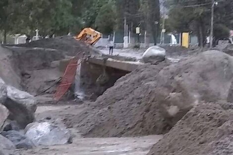 Cafayate: ya no hay evacuados tras el desborde del río Chuscha