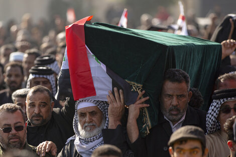 El funeral de Qasem Soleimani.