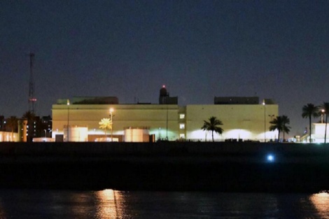 Cayeron dos misiles en la Zona Verde de Bagdad