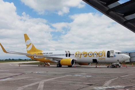 Otra vez problemas con un vuelo de Flybondy