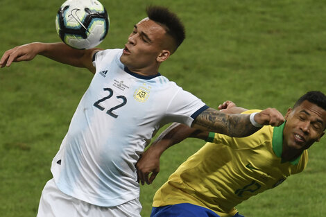 En apenas cuatro partidos, Lautaro Martínez se transformó en el jugador más destacado de Argentina.