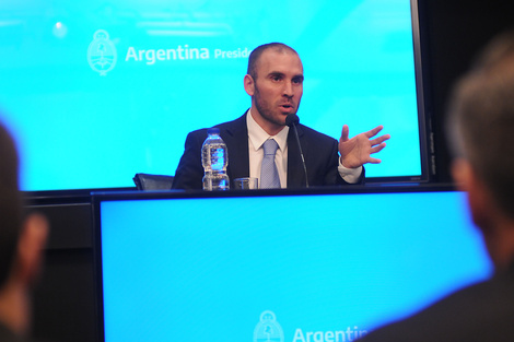 El ministro de Economía Martín Guzmán.