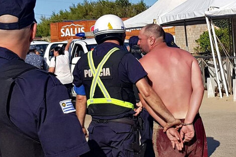 Barras de River provocaron incidentes en una playa de Punta del Este