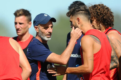 San Lorenzo llevó a cabo su último entrenamiento en Los Cardales