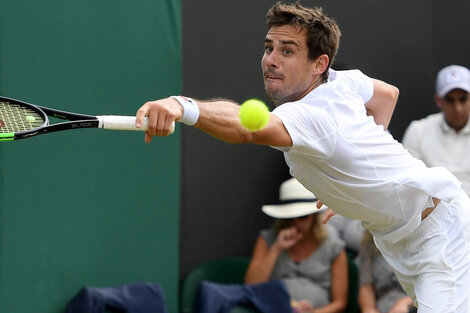 Pella está haciendo historia en Wimbledon.