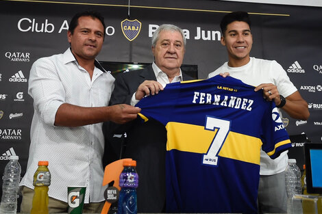 Pol Fernández ya firmó su nuevo contrato en Boca Juniors