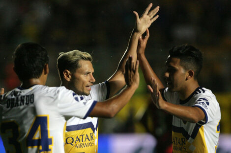 Boca le ganó a Atlético Paranaense en San Juan