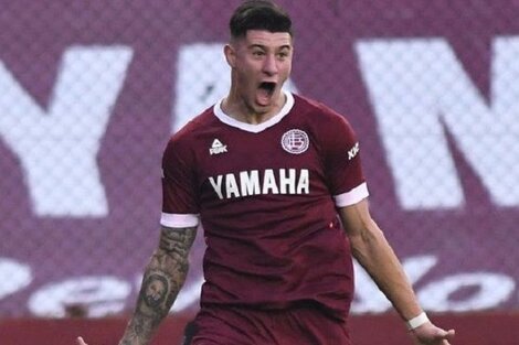 Valenti es uno de los jugadores más destacados de Lanús. 
