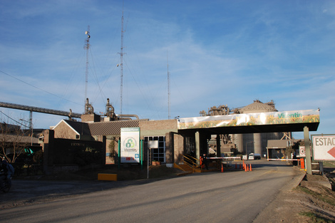 La terminal fluvial de Vicentín 