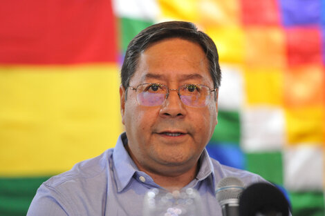 Luis Arce es el candidato a la presidencia por el MAS. 