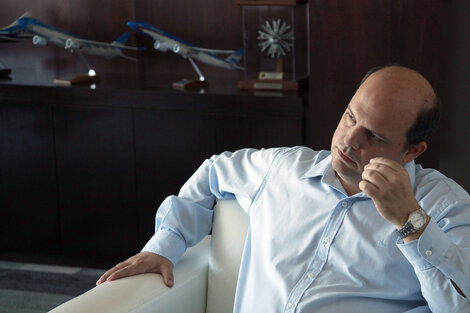 el presidente de la Aerolíneas Argentinas, Luis Ceriani.