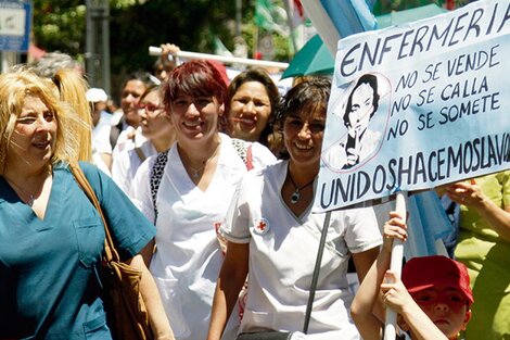 El antecedente: en 2018, los reclamos de profesionalización se extendieron a la Ciudad de Buenos Aires. (Fuente: Ministerio de Salud)