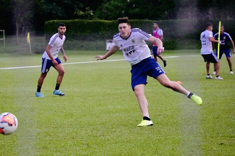 Gaich, el goleador, estará en el banco de suplentes.