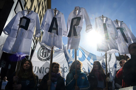 Roberto Baradel, secretario adjunto de la Confederación de Trabajadores de la Educación (Ctera) aseguró que el "objetivo de la paritaria es ganarle a la inflación" y adelantó que van a pedir el aumento del Fondo de Incentivo Docente.