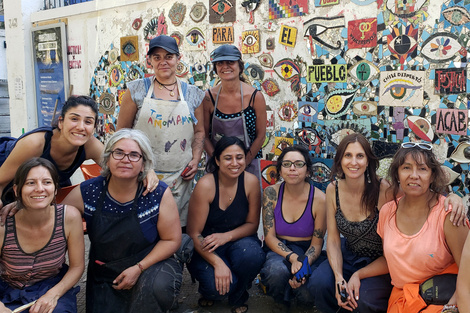 El mural que abre los ojos a la brutal represión