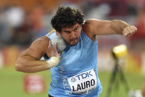 Germán Lauro, en los Juegos de Beijing. (Fuente: NA)