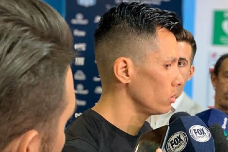 Sigali quiere volver a ser titular en el clásico ante Independiente.