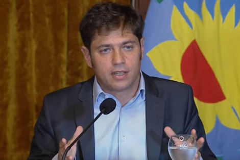 Axel Kicillof: "Damos por iniciada la reestructuración de la deuda de la provincia"