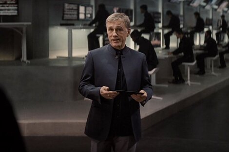 Waltz como el villano Ernst Stavro Blofeld.