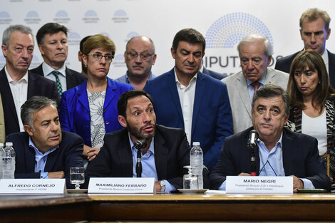 Juntos por el Cambio criticó en conferencia de prensa