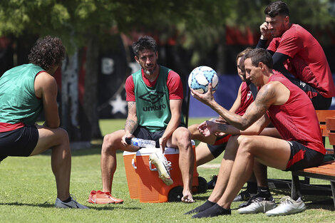 Pérez confía en ser titular ante Lanús. (Fuente: Prensa NOB)