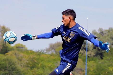 Andrada vuelve al arco de Boca
