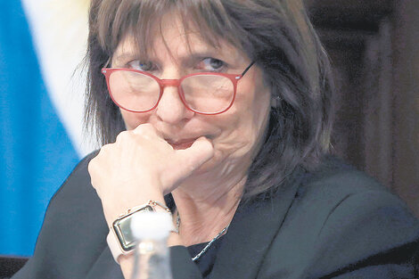 Ex ministra de Seguridad, Patricia Bullrich.