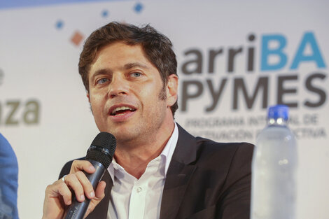 Kicillof no ahorró críticas a Macri y Vidal. 