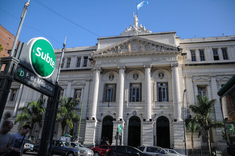 Facultad de Ciencias Económicas de la UBA. (Fuente: Guadalupe Lombardo)