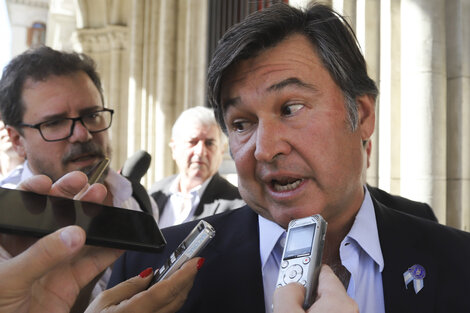 Daniel Pelegrina, presidente de la Sociedad Rural, participó del encuentro con el Gobierno.