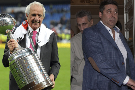 D'Onofrio y Angelici están en Madrid para defender las posturas de River y Boca.
