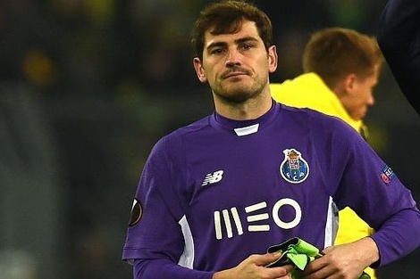 Casillas terminó su carrera en Porto.