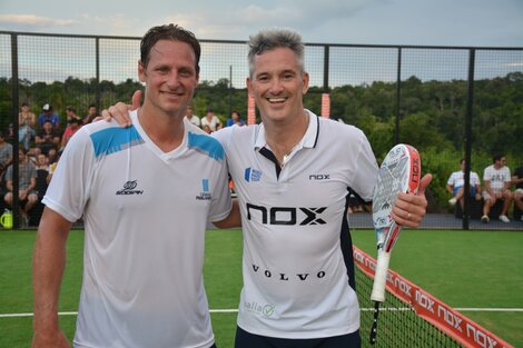 Nalbandian celebró frente a la Garganta del Diablo