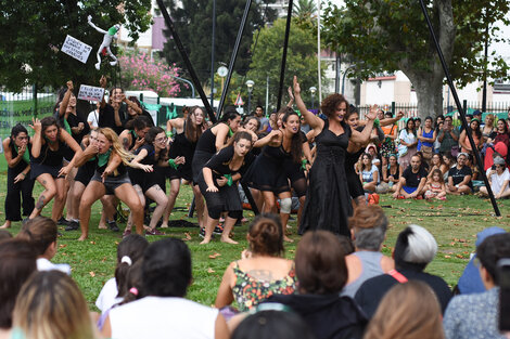 La Campaña tuvo su 8M verde