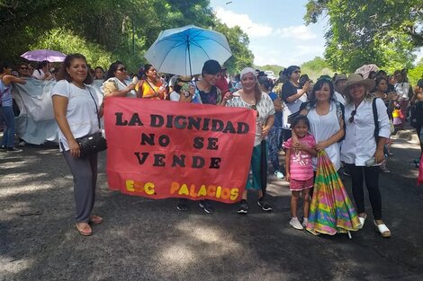 Los docentes autoconvocados se reunieron con senadores provinciales