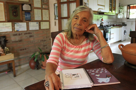 "Lo único que me da miedo es no llegar a abrazar a mi nieto" 