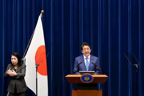 Shinzo Abe, el premier japonés que reafirmó la voluntad nipona de hacer los Juegos Olímpicos en Tokio dentro de cuatro meses. 