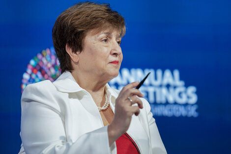 La titular del FMI, Kristalina Georgieva