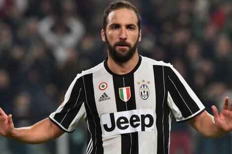 Gonzalo Higuaín, cobra 7,5 millones al año. (Fuente: AFP)