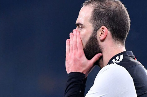 Gonzalo Higuaín, delantero de la Juventus italiana.