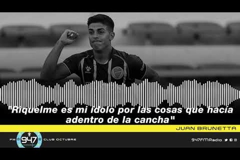 Juan Brunetta: "Desde chico que Riquelme es mi ídolo por las cosas que hacía adentro de la cancha"