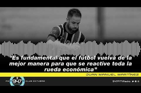 Juan Manuel Martínez: "La decisión que tomó River de no jugar era la acertada"