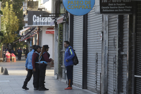 Los comerciantes están desesperados porque no saben de qué van a vivir. (Fuente: Bernardino Avila)