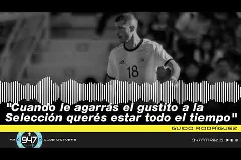 Guido Rodríguez: "Cuando le agarrás el gustito a la Selección Argentina querés estar todo el tiempo"