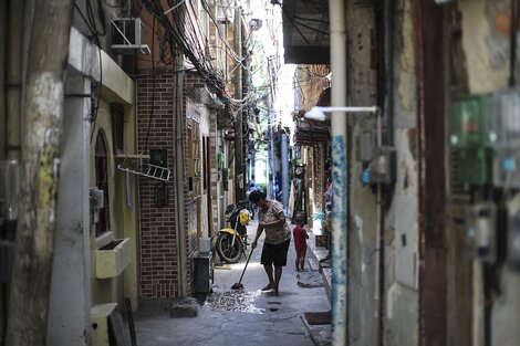 La inmensa favela Ciudad de Dios, en la zona oeste de Río.  (Fuente: EFE)