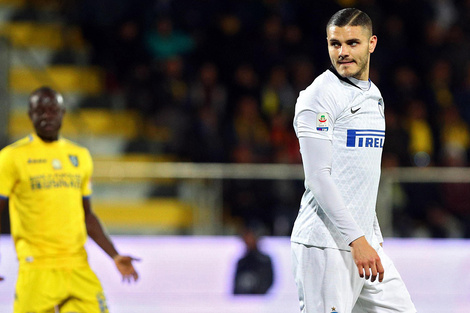 Icardi con la camiseta del Inter, una imagen que no se repetiría.