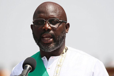 George Weah encabeza la campaña contra la pandemia en Liberia