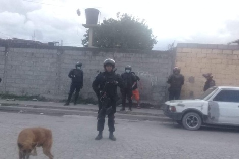 La Policía reprimió en el merendero Carita Feliz