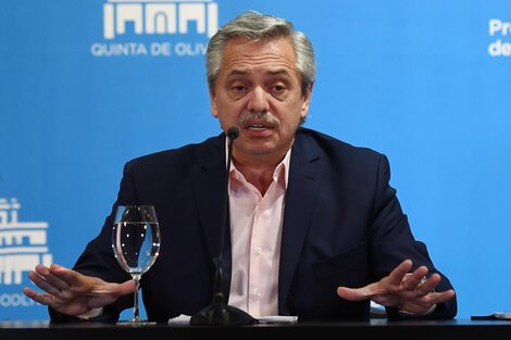 El presidente Alberto Fernández había invitado a constituir un "nuevo Contrato de Ciudadanía Social". (Fuente: Télam)