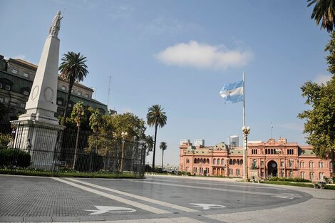 La Ciudad continuará ofreciendo postales solitarias por al menos otras dos semanas. (Fuente: Sandra Cartasso)